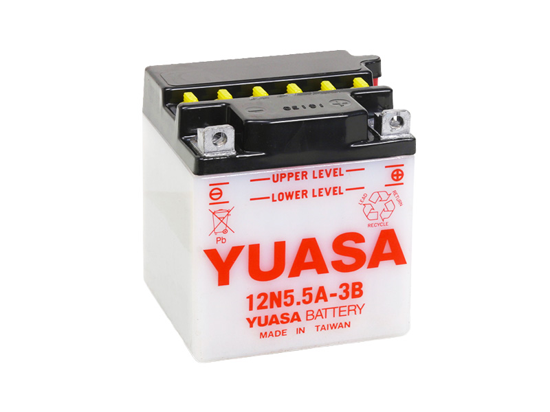 E-shop Motobatéria YUASA (originál) 12N5,5A-3B, 12V, 5.5Ah