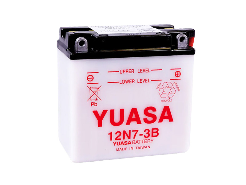E-shop Motobatéria YUASA (originál) 12N7-3B, 12V, 7Ah