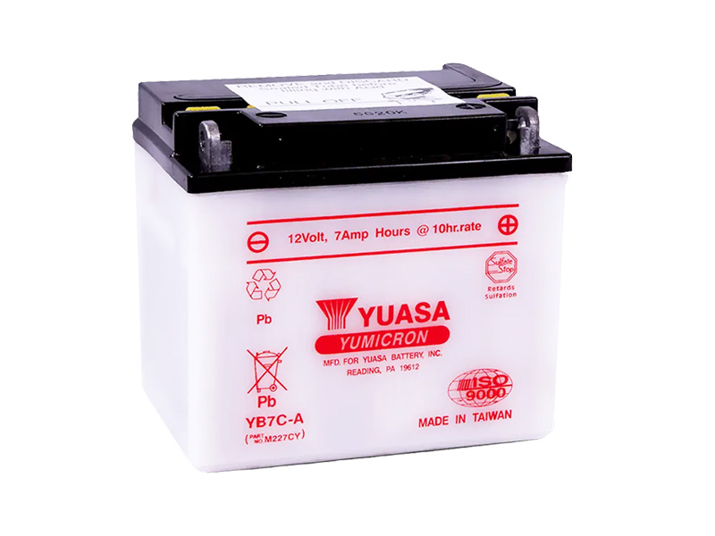 E-shop Motobatéria YUASA (originál) YB7C-A, 12V, 8Ah