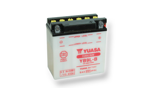 Motobatéria YUASA (originál) YB9L-B, 12V, 9Ah