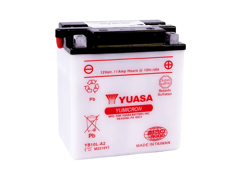 E-shop Motobatéria YUASA (originál) YB10L-A2, 12V, 11Ah