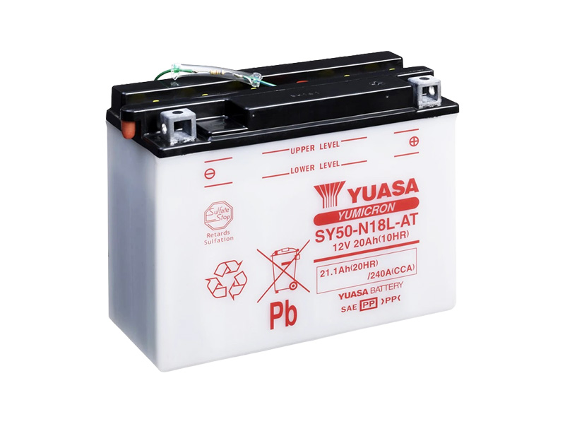 E-shop Motobatéria YUASA (originál) SY50-N18L-AT, 12V, 20Ah