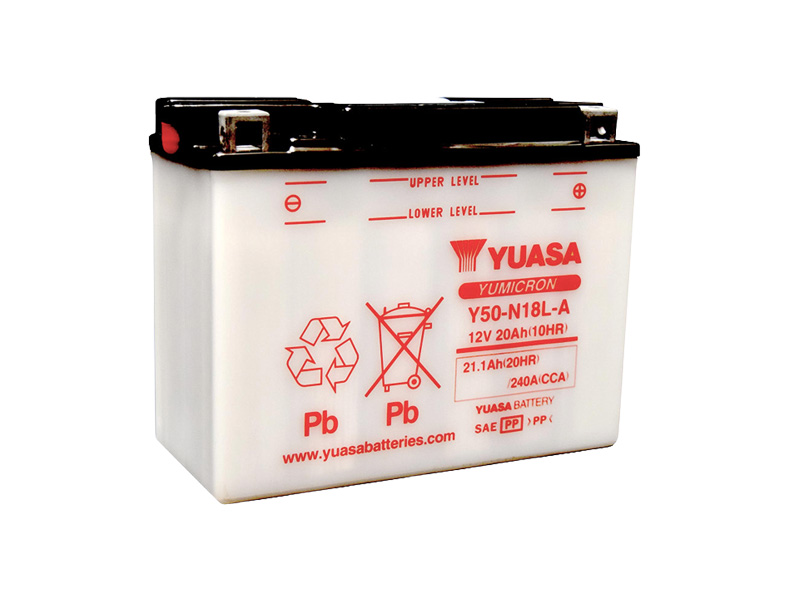 E-shop Motobatéria YUASA (originál) Y50-N18L-A, 12V, 20Ah