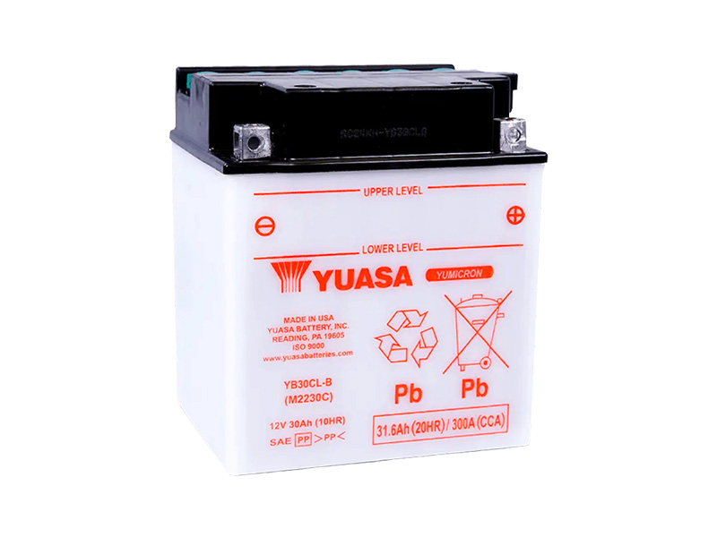 E-shop Motobatéria YUASA (originál) YB30CL-B, 12V, 30Ah