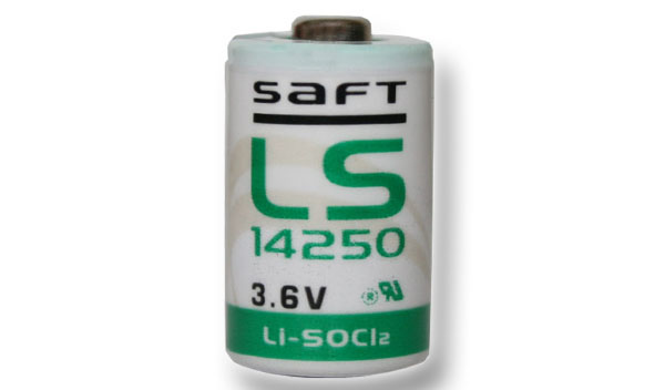 Batéria líthiová, LS14250, 3.6V, Saft, SPSAF-14250-STDh