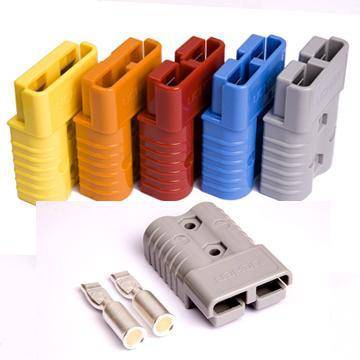 Konektor 2 pólový 50A 12V žltý SC50