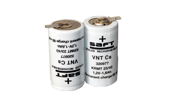 Batéria pre núdzové svetlá, osvetlenie SAFT 2,4V 1600mAh vysokoteplotné (2SBSVTCs)