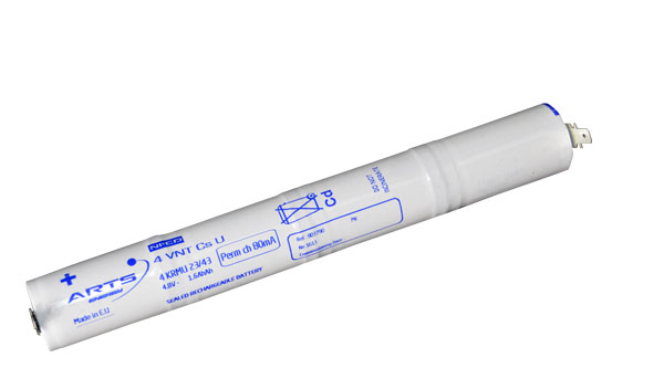 Batéria pre núdzové svetlá, osvetlenie SAFT 4,8V 1600mAh vysokoteplotné (4STVTCs)