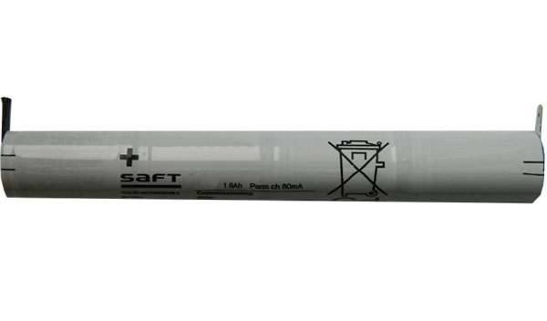 Batéria pre núdzové svetlá, osvetlenie SAFT 4,8V 4000mAh vysokoteplotné (4STVTD)
