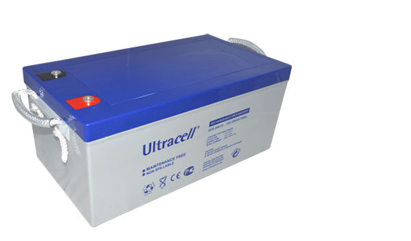 Ultracell UCG250-12 (12V - 250Ah), VRLA-GEL trakčná batéria