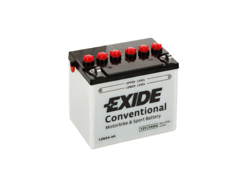 E-shop Motobatéria EXIDE BIKE Conventional 24Ah, 12V, 12N24-4A