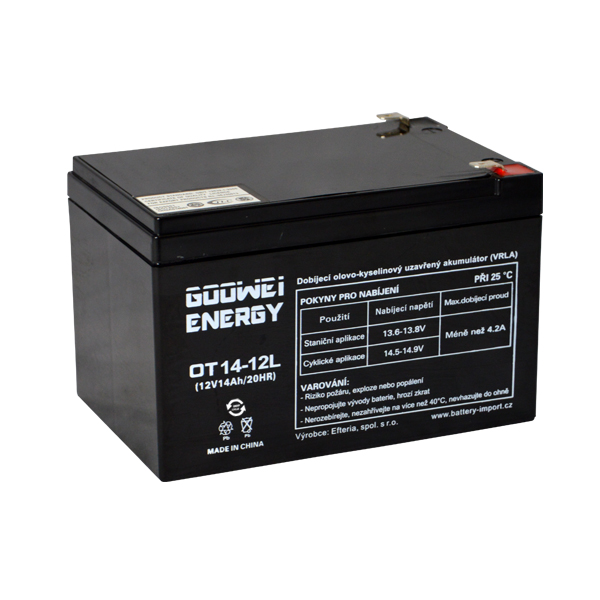 GOOWEI ENERGY 12V/14Ah OTL14-12