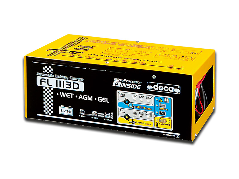 Nabíjačka autobatérií DECA FL 1113D, 6V/12V/24V