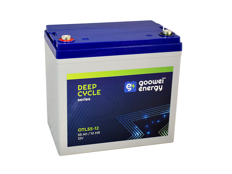 Trakčná (GEL) batéria GOOWEI ENERGY OTL55-12, 55Ah, 12V