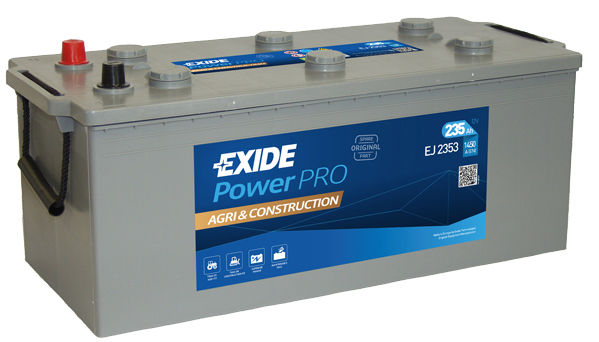 Exide PowerPRO 12V 235Ah 1450A EJ2353
