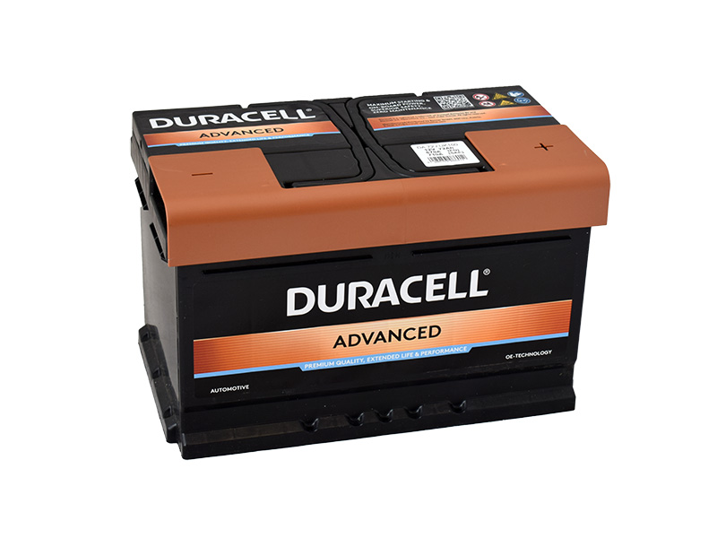 DURACELL Advanced DA 72, 72Ah, 12V, 670A (DA72)