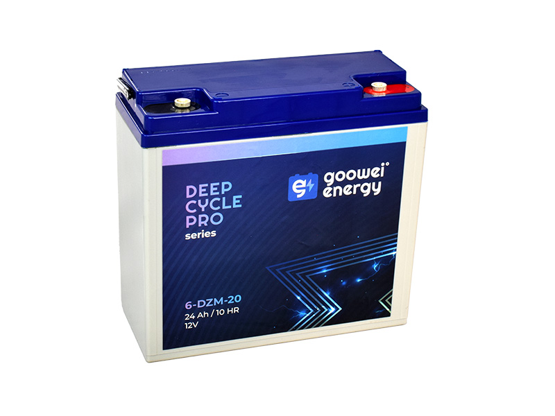 GOOWEI ENERGY 12V 24Ah 6-DZM-20