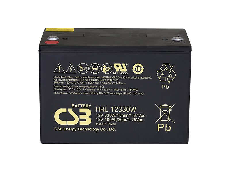 CSB Batéria HRL12330W FR, 12V, 101Ah