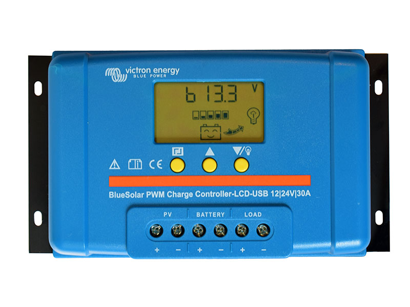 Victron Solárny regulátor BlueSolar PWM-LCD&USB 12/24V-30A