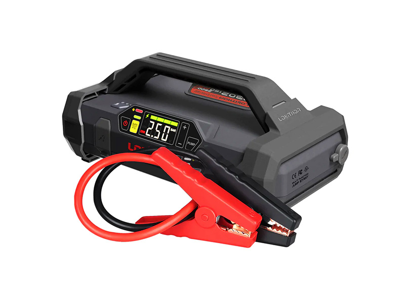LOKITHOR Štartovací zdroj s kompresorom JA302, 12V, 2500A, 76Wh
