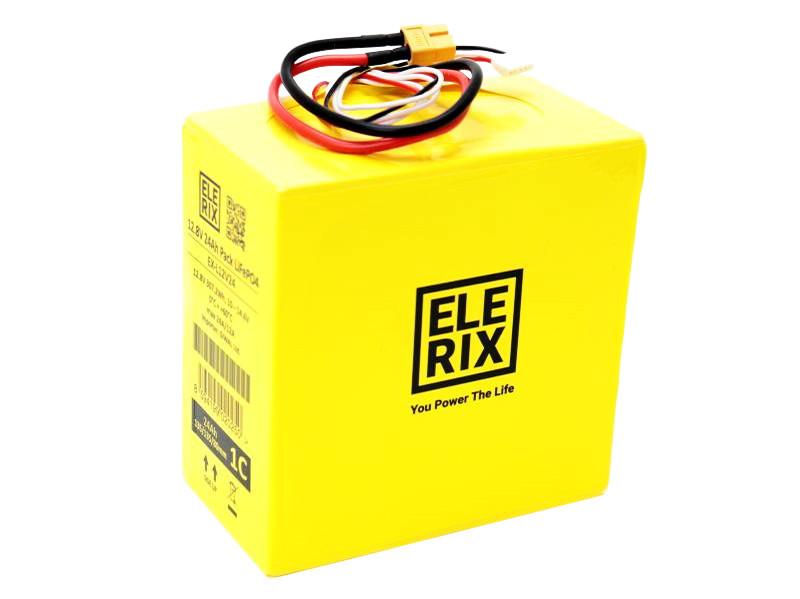 Elerix Lítiový batériový pack EX-L12V24, 12V 24Ah