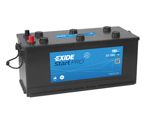 Autobatéria EXIDE StartPRO 180Ah, 12V, EG1806