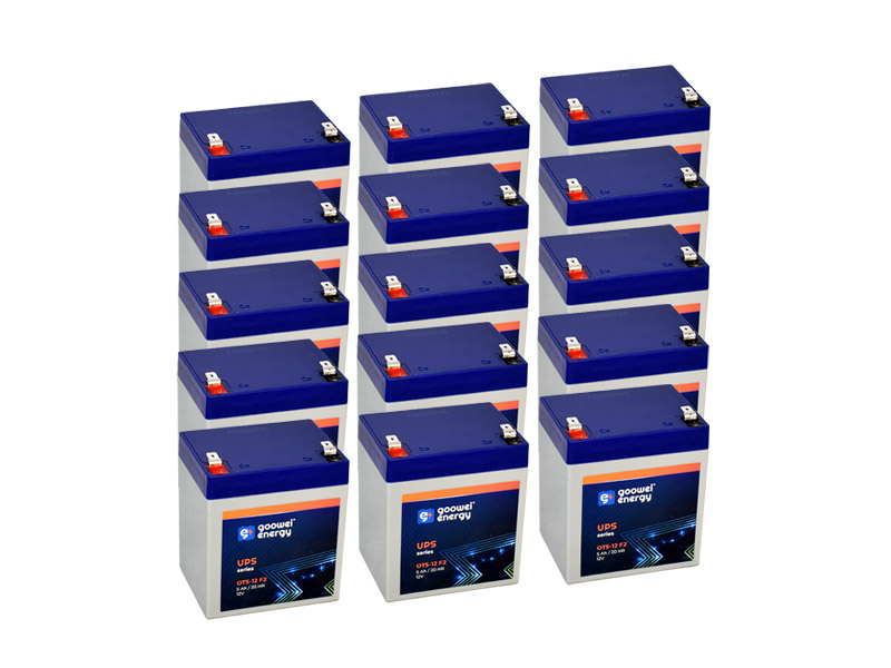 Batérie pre UPS (15x Goowei Energy OT5-12 F2)