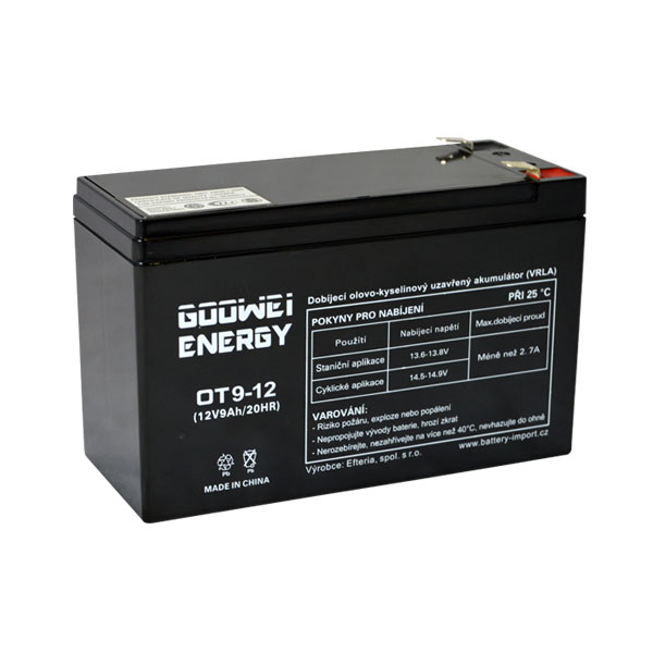 Batérie pre UPS (1x Goowei Energy OT9-12)