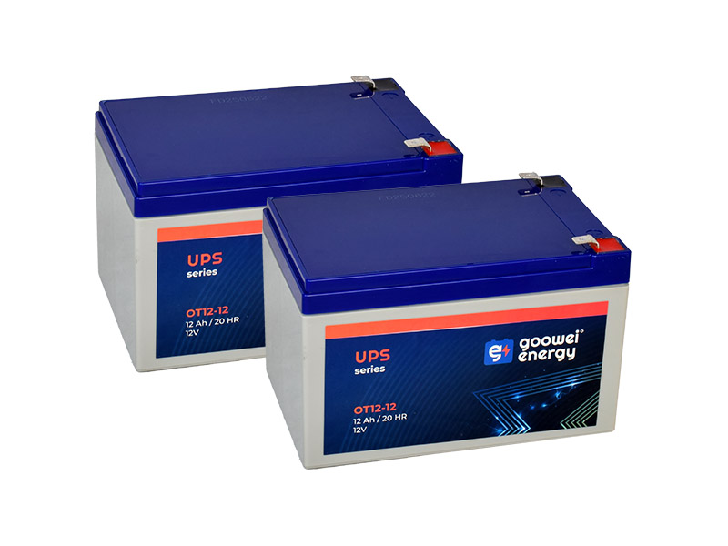 Batérie pre UPS (2x Goowei Energy OT12-12 F2)