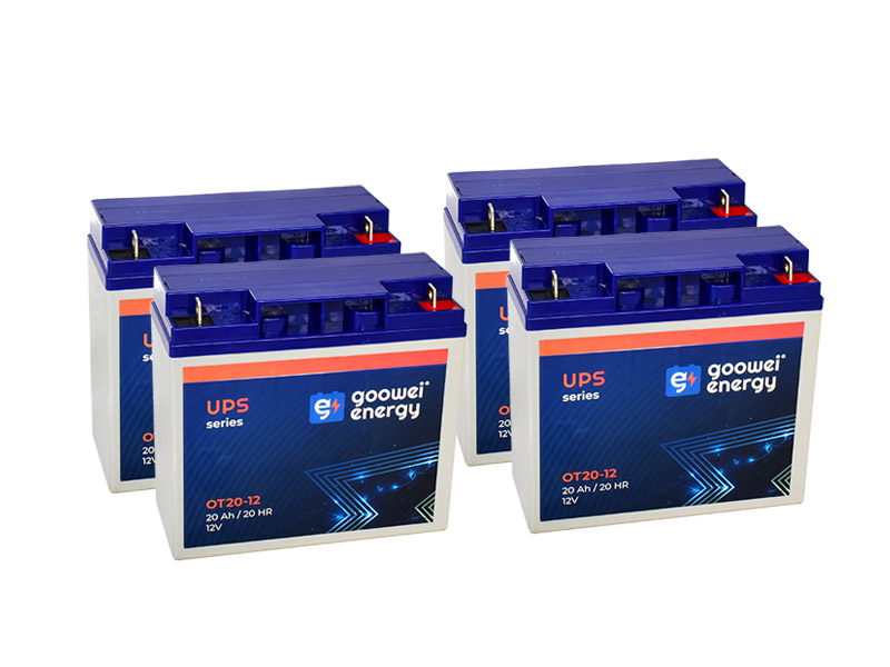 Batérie pre UPS (4x Goowei Energy OT20-12)