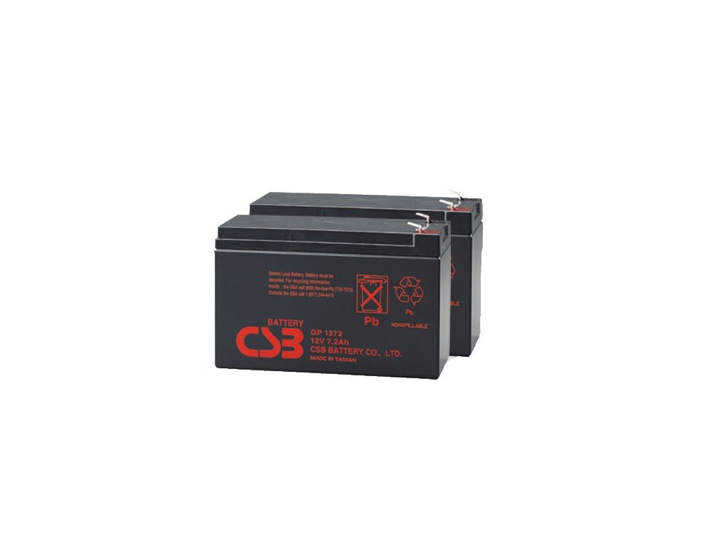 Batérie pre UPS (2x CSB GP1272 F2)