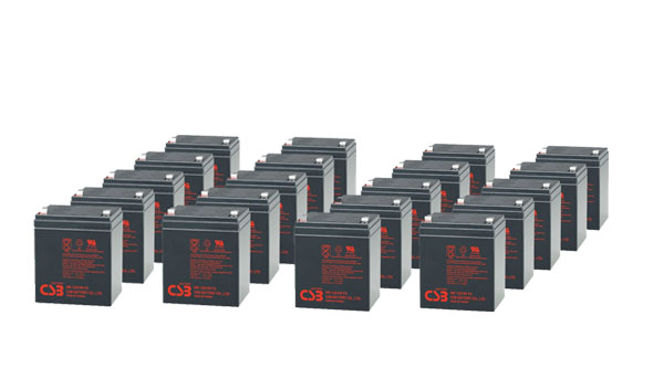 Batérie pre UPS (20x CSB HR1221W F2)