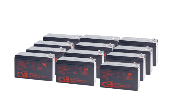 Batérie pre UPS (12x CSB HR1234W F2)