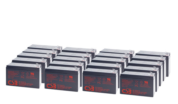 Batérie pre UPS (20x CSB HR1234W F2)