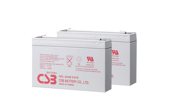 Batérie pre UPS (2x CSB HRL634W F2)