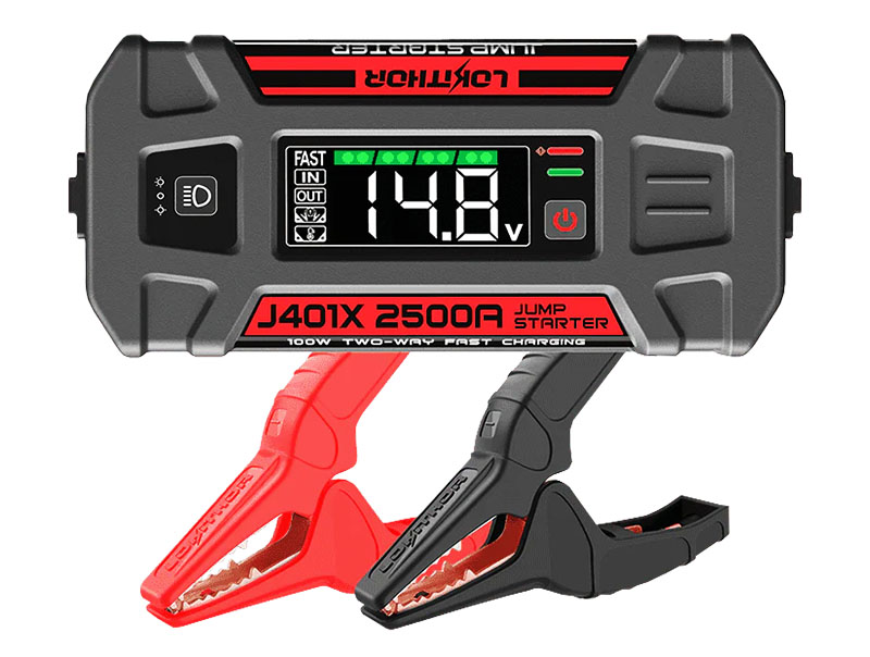 LOKITHOR Štartovací zdroj J401X, 12V, 2500A, 74Wh, Start -40°C