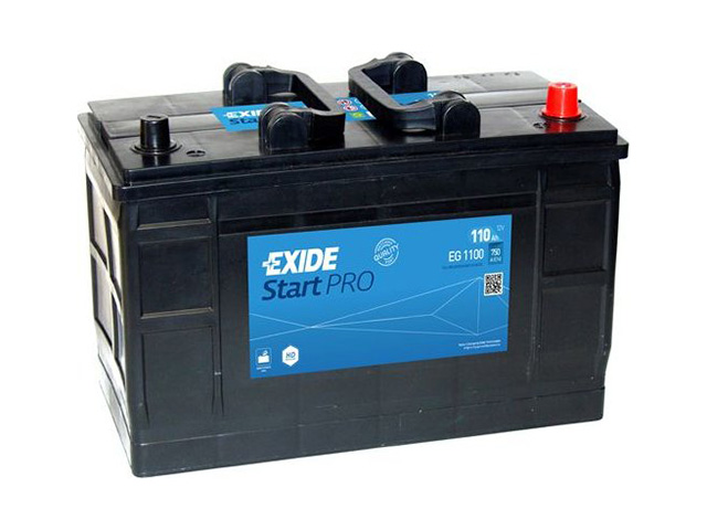 Autobatéria EXIDE StartPRO 110Ah, 12V, EG1100