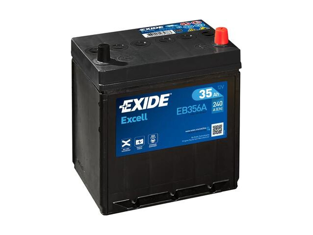 Autobatéria EXIDE Excell 35Ah, 12V, EB356A