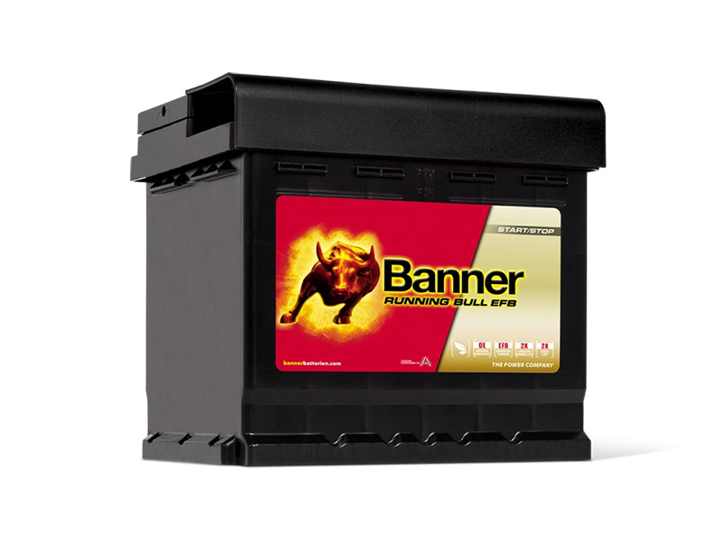 Autobatéria Banner Running Bull EFB 552 11, 52Ah, 12V ( 55211 )