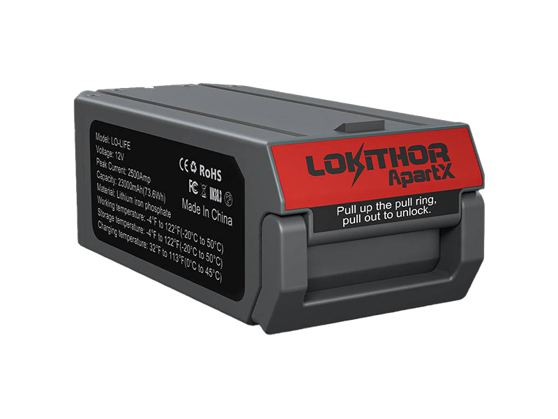LOKITHOR Batéria pro ApartX LO-LIFE, 12V, 2500A, 73.6Wh