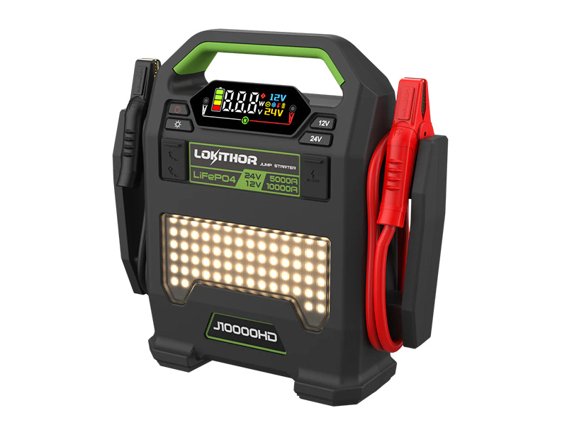 LOKITHOR Štartovací zdroj J10000HD, 12/24V, 10000A, 256Wh