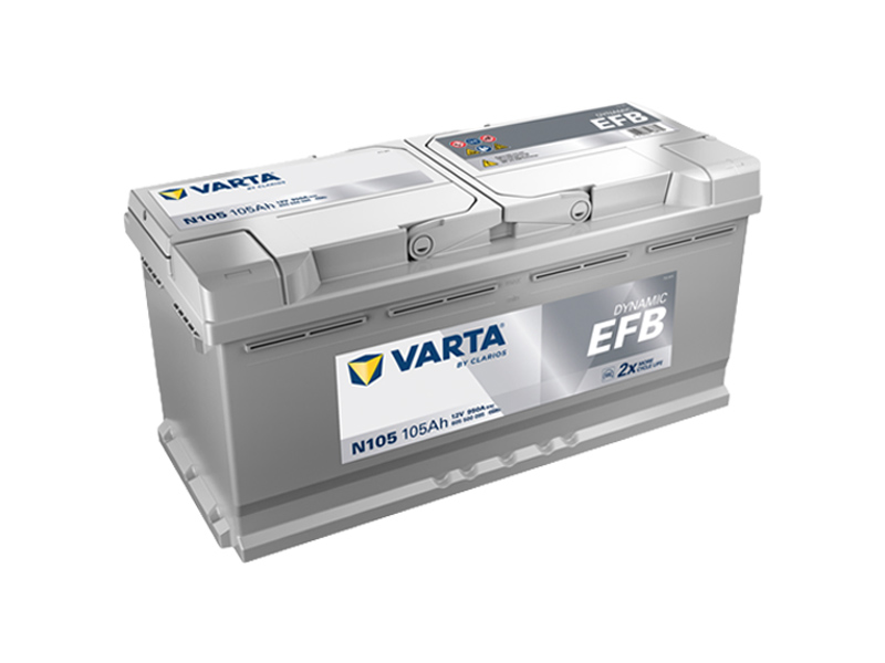 E-shop Autobatéria VARTA Dynamic EFB 105Ah 12V, N105