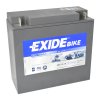 Motobatéria EXIDE BIKE AGM Ready 16Ah, 12V, GEL12-16