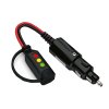 CTEK konektor Cig-Plug s indikáciou, do 7A, 12-21mm