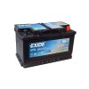 Autobatéria EXIDE START-STOP EFB 80Ah, 12V, EL800