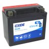 Motobatéria EXIDE 10Ah, 12V, ETX12-BS