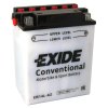 Motobatéria EXIDE BIKE Conventional 14Ah, 12V, EB14L-A2 / 12N14-3A