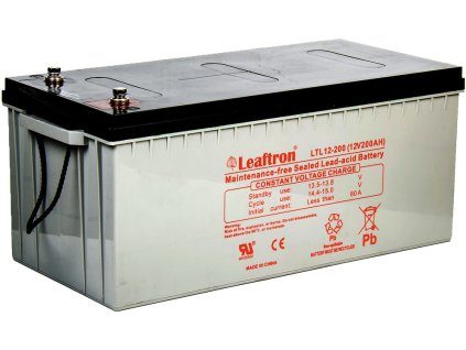 Leaftron LTL12-200 AGM batéria životnosť 10 rokov