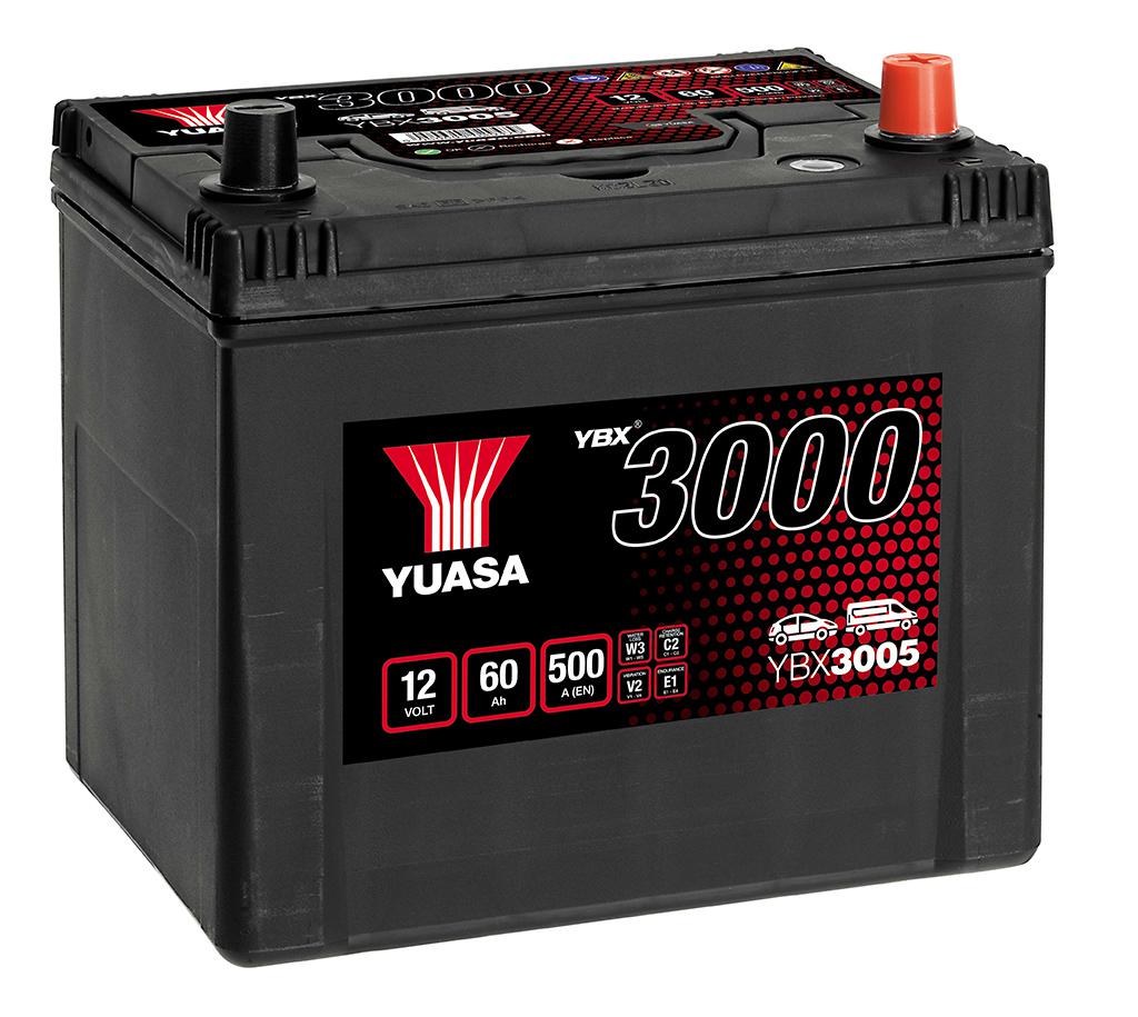 Autobatéria YUASA YBX3005 60Ah