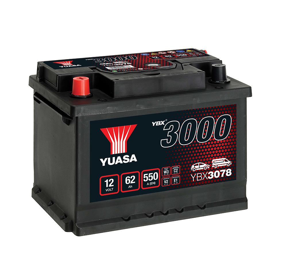 Autobatéria YUASA YBX3078 62Ah